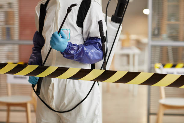 Professional Hoarding Cleanup technician working in Changewater, NJ